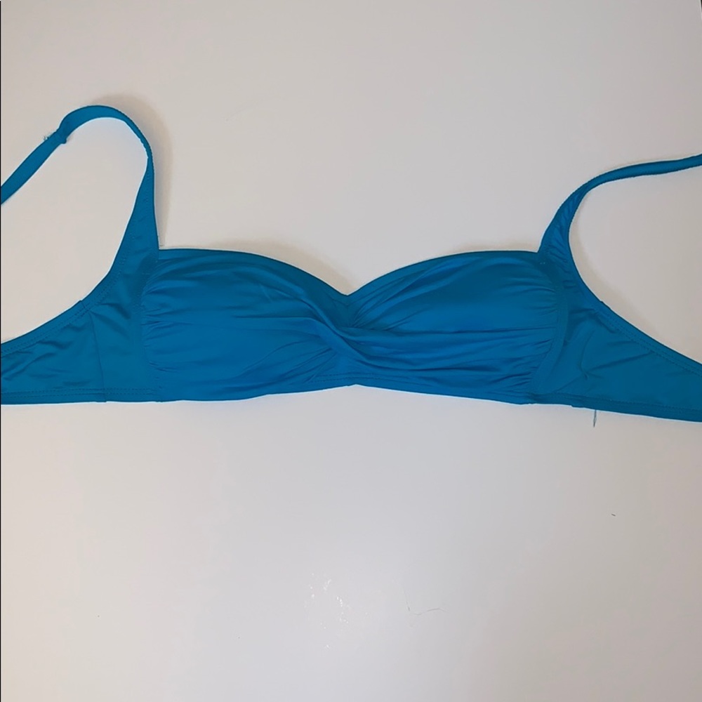 Bright Blue Bikini Top